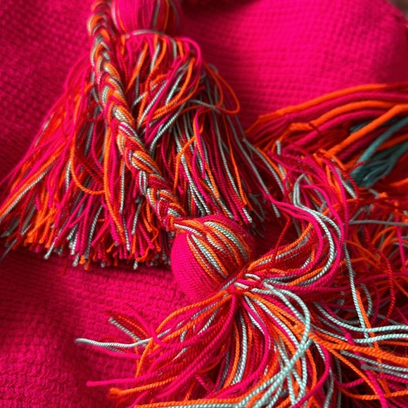 Hot pink Colombian bag - Picture 7 of 8